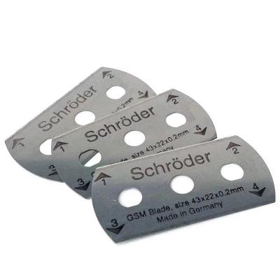 Lưỡi Dao Cắt Mẫu Vải Tròn Schroder Germany